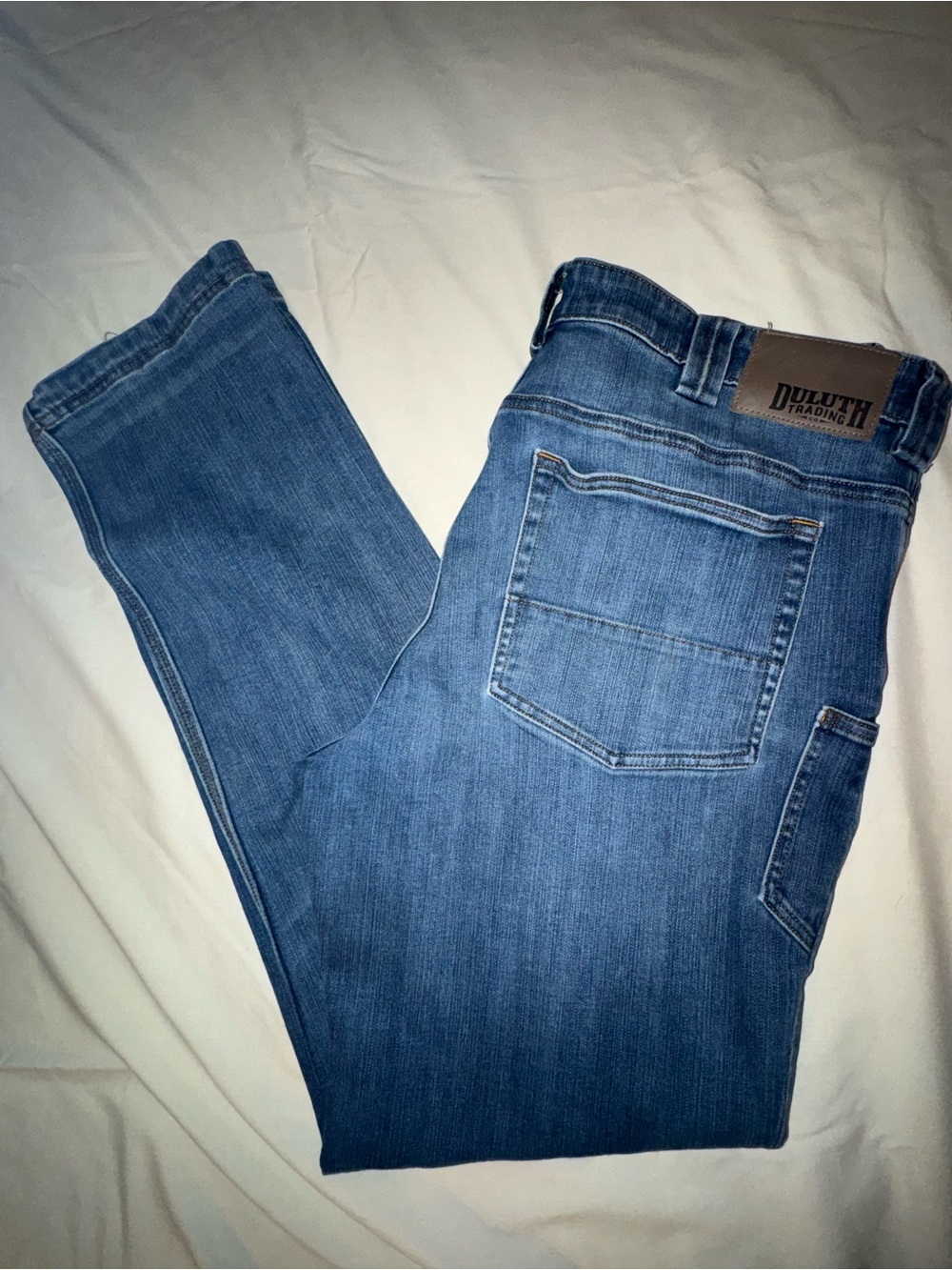 Duluth Trading Co Men's Ballroom Double Flex Denim Jeans 36x34